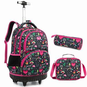 Egchescebo Mochilas Con Ruedas Para Niñas, Juego De 3 De La