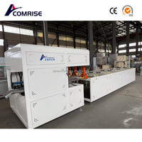 Machine de poinçonnage de tuyaux en PVC de 12 m à 2 pouces à haute productivité, à commande automatique par PLC, à moteur et à roulement