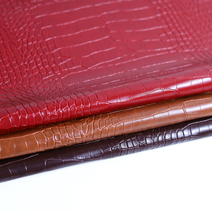 Cuir de vachette pleine fleur motif crocodile <span class=keywords><strong>bicolore</strong></span>, effet huile cirée et décoloration par pression, pour meubles, étuis et sacs - Product Image 3