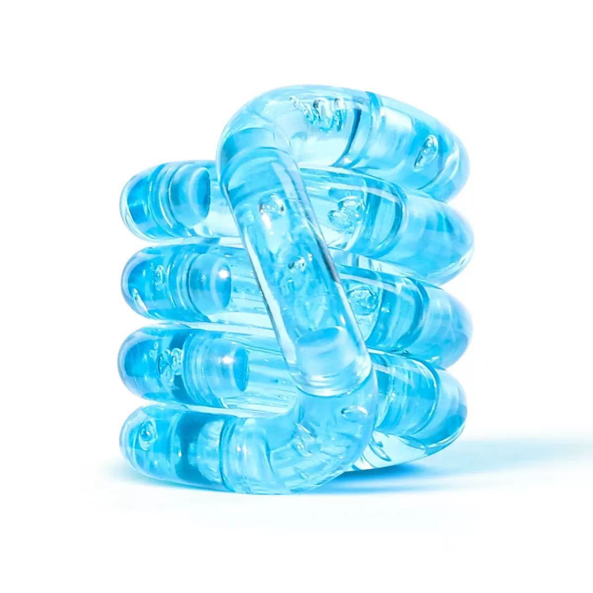 Versión cristal - azul claro