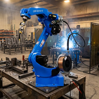 Robot de soudage industriel à 6 axes, manipulateur de soudage automatique, bras robotique pour soudage MIG MAG à l'arc, fabrication de structures en acier
