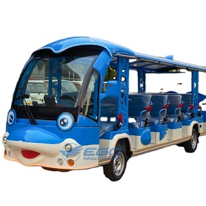 Manèges de fête foraine, Voiture électrique de tourisme à thème de dessin animé, Bus de tourisme pour attractions, Bus de tourisme à vendre - Product Image 1