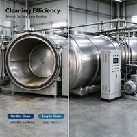 Sécheur par congélation commercial à haute efficacité, machine de lyophilisation alimentaire avec écran tactile PLC
