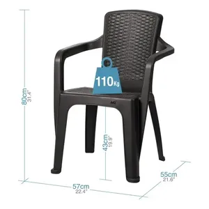 Silla Para ชุด Tipo rattan x 4 unidades Marca MQ - Product Image 3