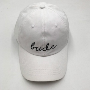 Casquettes de baseball blanches brodées pour femmes, tendance, vente en gros, chapeaux de mariage pour mariée et marié, <span class=keywords><strong>cérémonie</strong></span> de mariage, imprimé américain - Product Image 2