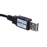 Cable USB APB-DUSB para Programación de PLC APB, Módulo de Cable para PLC, Kit de PLC, Carcasa de ABS para PLC