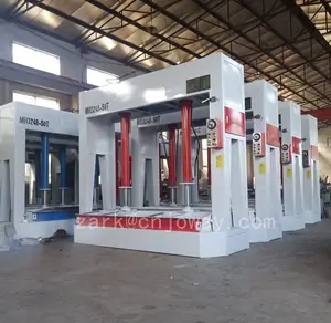 Hidrolik Press Kayu Lapis untuk Pintu Panel Pengamplasan Mesin Laminasi 50T 80T 100T