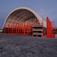 Cubierta de Contenedor de Envío Industrial Tipo Domo Impermeable de PVC de Alta Calidad en Venta