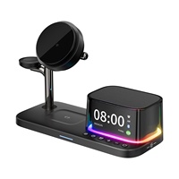 Magnetic Wireless Charger LoudSpeaker 25W Type-C Port Wireless Charger Magnetic Audio Mobile Charger Factory