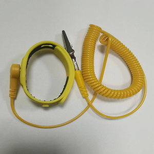 Phòng sạch dẫn điện 2.40 mét PU nối đất dây có thể điều chỉnh Silicone chống tĩnh dây đeo cổ tay ESD Vòng đeo tay chống tĩnh điện dây đeo cổ tay - Product Image 6