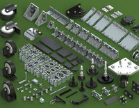 Profilé en aluminium standard européen 1515 à fente en T pour imprimante 3D, découpe, pliage, soudage pour machine CNC DIY, cadre modulaire d'automatisation