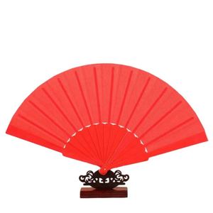 Promotional Fan Handle Plastic Wedding Favor Gifts PE Love Folk Art Mini Fan <b>Box</b> Plastic Customized Logo Color <b>Box</b> 23cm Length - Product Image 4