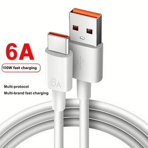 สายดาต้า USB-C ชาร์จเร็ว 6A สำหรับโทรศัพท์มือถือ Android ของแท้ - Product Image 2