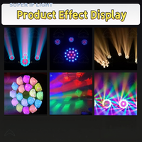 Luz Móvil de Cabeza Bee Eye RGBW de 12x40W con Efecto Caleidoscopio DMX512 RDM 2500K-8000K para Clubes y Bodas