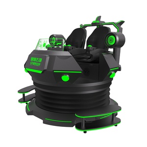 Produsen Mesin VR ruang bintang VR 9D UFO 2 kursi kursi kursi permainan arkade berputar 9D VR UFO peralatan Game - Product Image 1