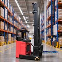 2.5 Tonluk Elektrikli Reach Forklift 2000kg 11m Maksimum Kaldırma Yüksekliği Yan Kaydırıcı Yüksek Raflı Depo Depolama CE