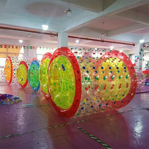 <span class=keywords><strong>Rodillo</strong></span> de Agua Inflable de PVC Transparente y Colorido, Pelotas Acuáticas, Rodillos Zorb de TPU Sellados Transparentes - Product Image 5