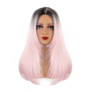 Perruque longue naturelle et volumineuse, <span class=keywords><strong>style</strong></span> européen et américain, tendance, imperméable, très vendue, entièrement en dentelle, cheveux non remy - Product Image 6