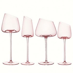 Grands verres à vin rouges transparents en cristal, flûtes à champagne pour mariage et Noël, verres à eau personnalisés - Product Image 4