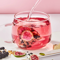 Hoogwaardige handgemaakte thee van vers fruit en gedroogd fruitmix