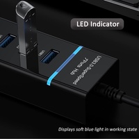 7포트 5Gbps USB 3.0 허브 스플리터 USB 2.0 7 in 1 허브 스플리터 PC 컴퓨터 노트북용