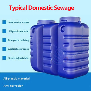 Integrated Decentralized Sewage Treatment <b>Unit</b> Vessel 3000L/Hour Filtration <b>Plastic</b> Water Tower <b>Storage</b> - Product Image 5