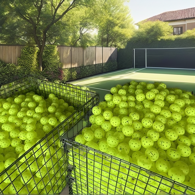 High Quality PPA 48 Custom Pickleball Ball USAPA Approved Rotomolded Seamless High-Speed&bounce--Chines Factory Direct Supply