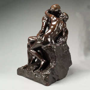 Grande statue en <span class=keywords><strong>bronze</strong></span> du baiser sur mesure créée par Auguste <span class=keywords><strong>Rodin</strong></span> - Product Image 2