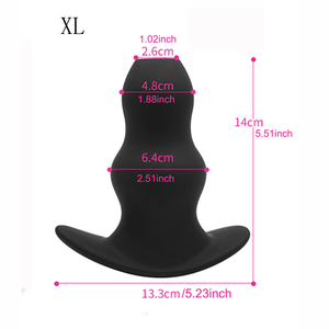 Juguete Sexual para Adultos, Tapón <span class=keywords><strong>Anal</strong></span> Hueco para Juegos Anales, Nuevo Diseño de Tapón <span class=keywords><strong>Anal</strong></span> Hueco, Productos Sexuales Eróticos, Expansor <span class=keywords><strong>Anal</strong></span> Súper Grande - Product Image 4