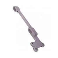Support de montage de câble d'accélérateur en aluminium de pièces d'auto personnalisées OEM pour carburateurs à 4 barils