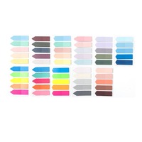 Etiquetas Adhesivas con Índice para Mascotas, Notas Adhesivas, Etiquetas de Recompensa, Puntos Clave, Color Transparente, Etiquetas de Instrucciones para Uso en Oficina