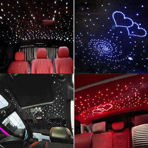 Jinxin Dc12v 16w Rgbw وميض Led الألياف البصرية ضوء النجوم للسيارة مجموعة المصباح الأمامي - Product Image 4