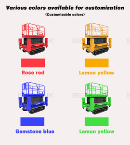 जमा 6 मीटर 8 मीटर क्रॉलर स्व-चालित कैंची लिफ्ट ट्रैक प्रकार के लिए कैंची लिफ्ट - Product Image 2