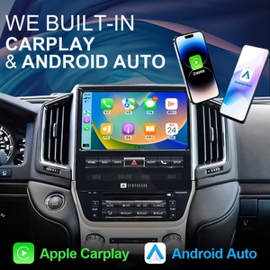Navihua Interior 10.4 Inch Touch Screen Car for Toyota Land Cruier LC200 DVD <b>Player</b> Upgrade Car Radio GPS Navigation Multimedia - Product Image 5