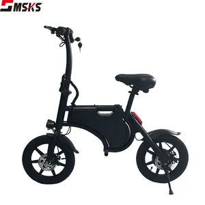 Bicicleta eléctrica directa de fábrica, envío directo, precio al por mayor, scooters con batería de litio, bicicleta eléctrica plegada con poste delantero