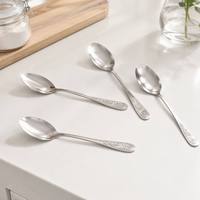 Couverts de table en acier inoxydable style français (cuillère, fourchette, couteau) pour restaurant et hôtel