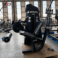 Appareil de musculation des jambes assis réglable en acier, machine à fessiers à charge par broches, équipement de fitness pour l'entraînement des muscles du bas du corps
