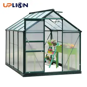 알루미늄 프레임 Pc 정원 사용 온실 판매 장미 용 Uplion 온실
