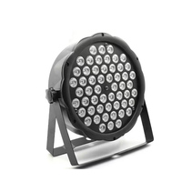 Lampu Reflector Pro Stage KTV Bar DJ Nightclub 54pcs 3W RGBW Plastik Par LED Light Housing Plastik