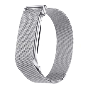 สายนาฬิกาข้อมือแบบตาข่ายสแตนเลสสตีล Milanese Loop แบบแม่เหล็ก สำหรับ Google Fitbit Air - Product Image 3