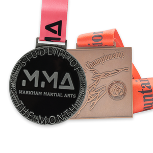 RENHUI samuray 1St 2Nd 3Rd Wushu Kung Fu dövüş sanatları Metal el sanatları spor özel kupa madalya ve kupa madalya - Product Image 1