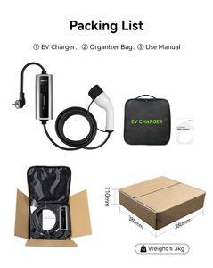 Estación de <span class=keywords><strong>Carga</strong></span> Portátil Rápida para Vehículos Eléctricos de 7KW 32A, Nueva, con Clasificación IP65, Cable de 5M, Puerto de <span class=keywords><strong>Carga</strong></span> Tipo 1 - Product Image 6