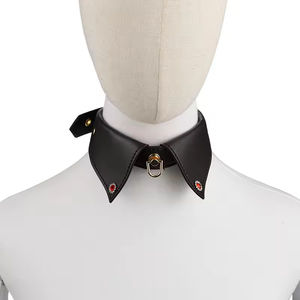 Laisse-collier Kenlin SM0005 en forme de signe, haute qualité, style unique, BDSM, bondage, retenue corporelle, corde fétichiste, <span class=keywords><strong>esclave</strong></span> soumis - Product Image 4