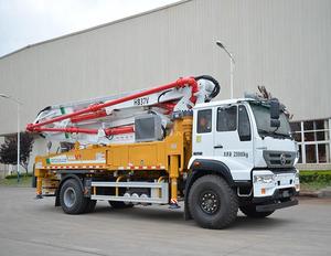 Pompe à béton diesel officielle HB37V pour camion, 37 m, prix de la pompe à béton chinoise pour camion - Product Image 2