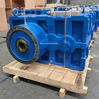 Kotak Gear Transmisi Reducer ZLYJ 280/315/375 Gearbox Ekstruder untuk Mesin Ekstruder Plastik