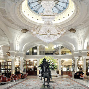 โคมไฟระย้าคริสตัลหรูหราสไตล์วินเทจแบบดูเพล็กซ์สไตล์ยุโรปวินเทจสไตล์วิลล่าวัง - Product Image 1