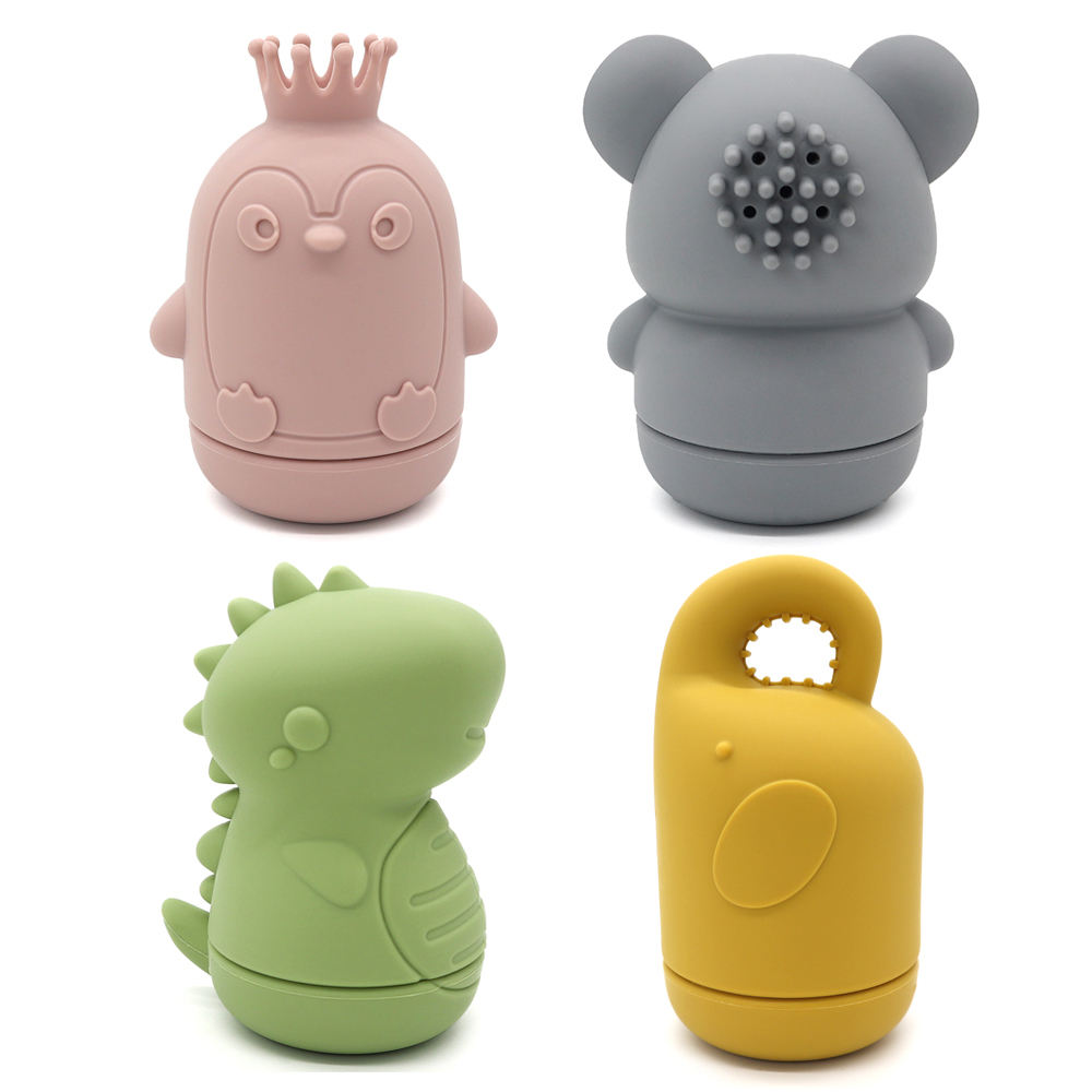 Bubble Animal Bath Toy Set