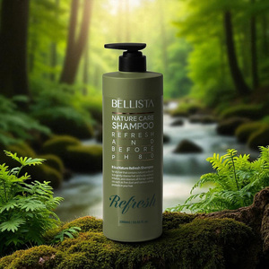 [BELLISTA] Shampooing Nature Care Refresh 1000ml, soin capillaire aromatique à base de plantes pour une finition propre et un confort optimal grâce au shampooing Refresh - Product Image 4