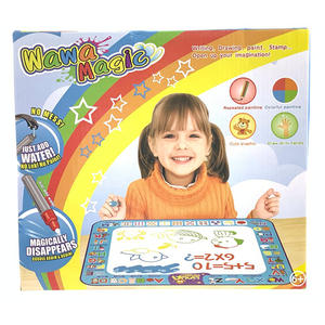 Diy水落書きマット子供用ドローイングおもちゃセットマジックペン付きライティング絵画おもちゃ100*75cm - Product Image 6