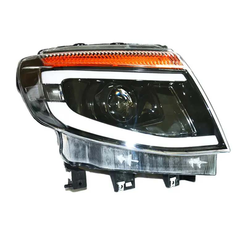 Factory Supply Auto Parts 12V Waterproof Car Led Headlight head lamp For Ford Ranger 2012